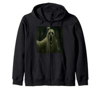 Fantasma Selfie Zombies Apocalisse Umorismo Divertente Halloween Felpa con Cappuccio