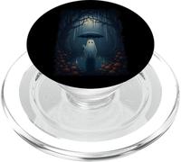 Fantasma sotto la pioggia sotto l'ombrello PopSockets PopGrip per MagSafe