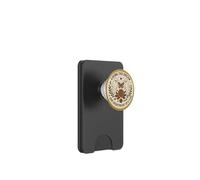 Fantasma spettrale farfalla floreale retrò Living The Dream PopSockets PopWallet per MagSafe