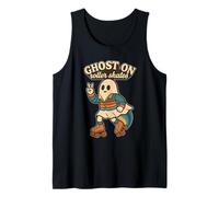 Fantasma su Pattini a rotelle Retro Canotta