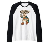 Fantasma su Pattini a rotelle Retro Maglia con Maniche Raglan