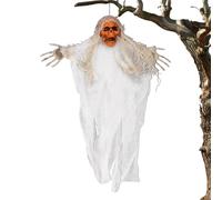 Fantasma volante di Halloween, fantasmi scheletrici volanti, fantasma scheletro spaventoso volante, spaventose decorazioni di Halloween per stanze di , case infestate, feste