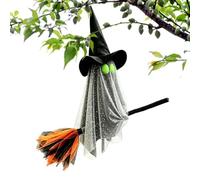 Fantasma Volante DIY Spettrale Cappello Da E Scopa Volante Per Esterno