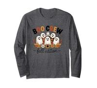 Fantasmi Carini e Divertenti per Halloween, Edizione Autunnale di Boo Crew Maglia a Manica