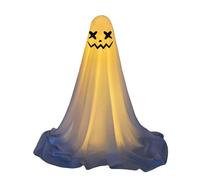 Fantasmi Di Halloween - Figure In Tessuto Bianco Spukig, Luce A LED | Big Ghosts Decoration Porch Decoration, Outdoor Halloween Creep Deco, Giardino Per Feste In Casa Infestato