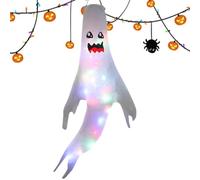 Fantasmi Halloween da Esterno 50 x 120 Cm Ornamenti Per Albero Spettrali