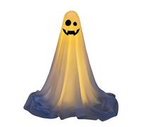 Fantasmi in tessuto bianco per Halloween, decorazioni fantasma per Halloween | Fantasma con a LED - Decorazione per esterni spaventosa con a LED per la mia