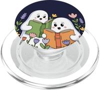 Fantasmi librosi che leggono bestie spettrali PopSockets PopGrip per MagSafe