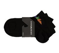 SG Fantasmini uomo EMPORIO ARMANI 3 paia calze cortissime inside cotone articolo
