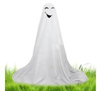 Fantasmo Illuminato,Decorazione Festiva Casa e Giardino per Halloween | Spaventoso Ornamento da 165 cm per Esterni Portico Sentiero Giardino Cimitero