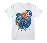 Fantastic 4 T-Shirt Group Heroes Inc