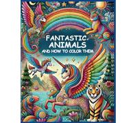 FANTASTIC ANIMALS AND HOW TO COLOR THEM: WITH 60 ANIMAL IMAGES TO COLOR