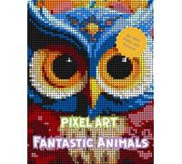 Fantastic Animals Brick Art: Vibrant Brick Art Patterns. Design Fantastic Creatures like Parrots, Owls, and Wolves. Ideal for DIY Fun, Children's Activities, and Eye-Catching Decorations