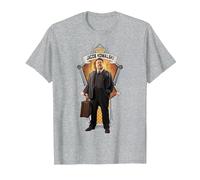 Fantastic Beasts And Where to Find Them Jacob Kowalski Maglietta, Uomo, Grigio Melange, 3XL