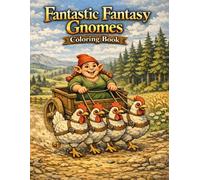 Fantastic Fantasy Gnomes: Coloring Book