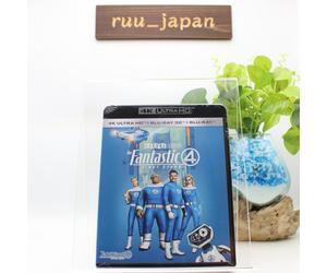 Fantastic Four First Steps 4K 3D Blu-ray Marvel Movie 3-Disc Box Set NUOVO