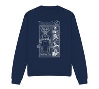 Fantastic FourFirst Family And Herbie Felpa Planimetria Adulto Unisex (TV21412)