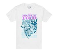 Fantastic FourLineart Heroic First Family Maglietta Adulto Unisex (TV21410)