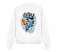 Fantastic FourThe First Family Together Felpa Adulto Unisex (TV20843)
