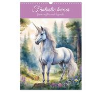 Fantastic horses from myths and legends (Wall Calendar 2027 DIN A3 portrait), CA