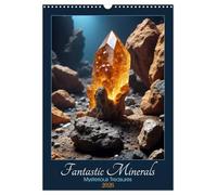 Fantastic Minerals - Mysterious Treasures (Wall Calendar 2026 DIN A3 portrait), CALVENDO 12 Month Wall Calendar: Experience the captivating beauty of ... enchanted by their extraordinary splendour.