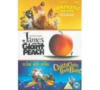 Fantastic Mr Fox / James and the Giant Peach / Chitty Chitty Bang Bang Triple Pack [DVD]