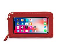 Fantastica borsa universale con copertura orizzontale fino a 6,7" Marrone