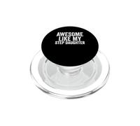 Fantastica come la mia figliastra camicia unica per la festa dei genitori PopSockets PopGrip per MagSafe