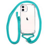 Fantastica custodia con cordino azzurro per iPhone 12 Mini