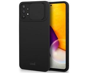 Fantastica custodia con protezione nera per fotocamera per Samsung Galaxy A72