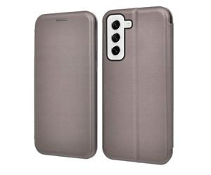 Fantastica custodia Flip Cover Elegance Argento per Samsung Galaxy S21 FE G990B