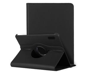 Fantastica custodia girevole in similpelle nera per iPad Mini 6 (2021) / Mini 7 (2024)
