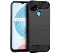 Fantastica custodia in carbonio nero per Realme C21
