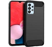Custodia Cool per Samsung A135 Galaxy A13 Carbone Nero