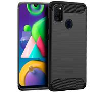 Fantastica custodia in carbonio nero per Samsung Galaxy M21