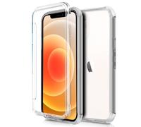 Fantastica custodia in silicone 3D trasparente posteriore e anteriore per iPhone 12 Mini