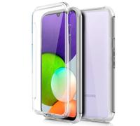 Fantastica custodia in silicone trasparente 3D anteriore e posteriore per Samsung A225 Galaxy A22 4G