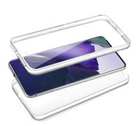 Fantastica custodia in silicone trasparente 3D anteriore + posteriore per Samsung N985 Galaxy Note 20 Ultra