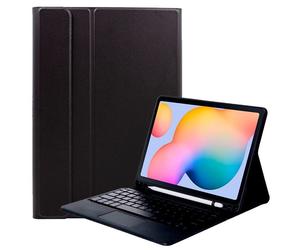 Fantastica custodia in similpelle nera con tastiera per Samsung Galaxy Tab S6 Lite
