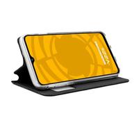 Fantastica custodia nera con flip cover per Vivo Y22s / Y35