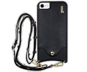 Fantastica custodia nera con pendente Pop-Rock per iPhone 7/8/SE 2020