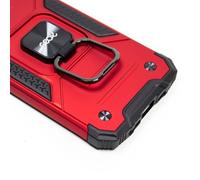 Fantastica custodia rigida con anello rosso per iPhone 13 Mini