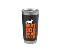 Fantastica e divertente amante dei chihuahua - La migliore mamma di cani di sempre Bicchiere termico in acciaio inox doppia parete