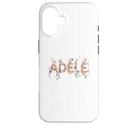 Fantastica festa di compleanno per ragazza personalizzata con nome ADELE Custodia per iPhone 16