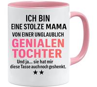 Fantastica figlia - Tazza regalo divertente per mamma, idea regalo per festa della mamma