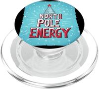 Fantastica grafica energetica al Polo Nord PopSockets PopGrip per MagSafe