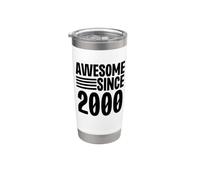 Fantastica idea di compleanno dal 2000 Bicchiere termico in acciaio inox doppia parete
