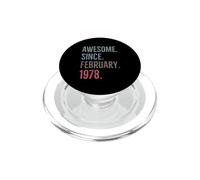 Fantastica idea di compleanno dal febbraio 1978 PopSockets PopGrip per MagSafe