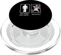 Fantastica idea regalo per architettura a forma di unicorno PopSockets PopGrip per MagSafe
