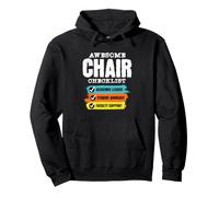 Fantastica Lista di Controllo della Sedia | Presidente del Dipartimento | Presidente della facoltà Felpa con Cappuccio